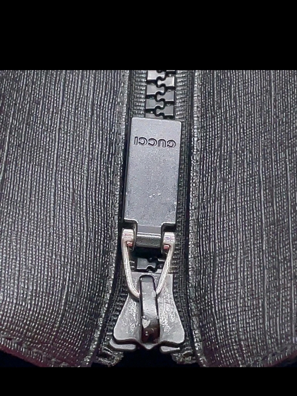 Authentic Gucci Logo PVC Leather Black And Pink 2way Tote Bag NS080217 - Picture 10 of 15